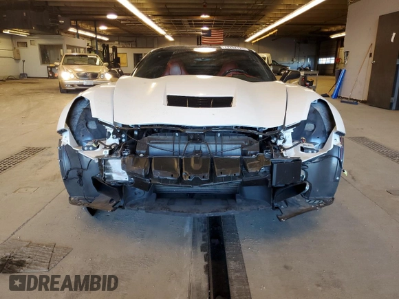 2015 Chevrolet Corvette Z51 3LT with VIN 1G1YM2D76F5121243, listed as a Copart auction lot 77262174 with 47,397 mi miles and Salvage title. Bid and sale history available at DreamBid. Image 5.