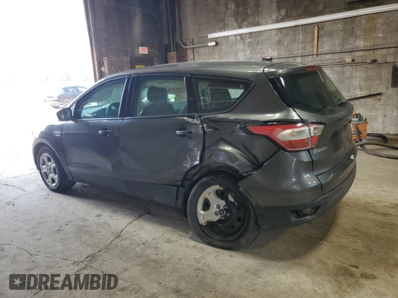 2017 Ford Escape S with VIN 1FMCU0F72HUA11331, listed as a Copart auction lot 60461685 with 114,939 mi miles and Salvage title. Bid and sale history available at DreamBid. Image 2.
