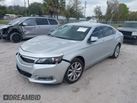 2018 Chevrolet Impala LT with VIN 2G1105S38J9107287, listed as a IAAI auction lot 41689057 with 121,062 mi miles and . Bid and sale history available at DreamBid. Image 18.