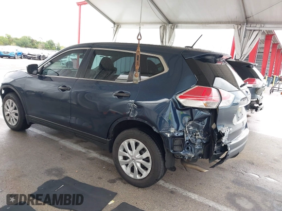 2016 Nissan Rogue SV with VIN JN8AT2MT1GW023651, listed as a IAAI auction lot 41980524 with 92,186 mi miles and . Bid and sale history available at carsss.com. Image 3.