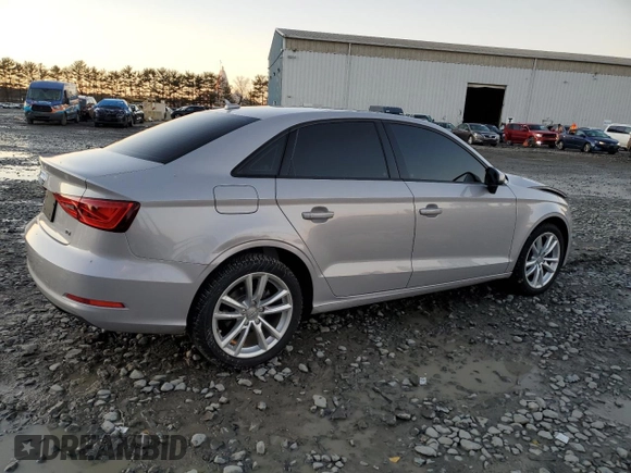 2015 Audi A3 Premium with VIN WAUAJGFF4F1052589, listed as a Copart auction lot 82726604 with 89,119 mi miles and Salvage title. Bid and sale history available at DreamBid. Image 3.
