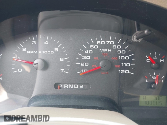 2004 Ford F-150 XL with VIN 1FTRF12W74NA51954, listed as a IAAI auction lot 40315384 with 78,880 mi miles. Bid and sale history available at carsss.com. Image 7.