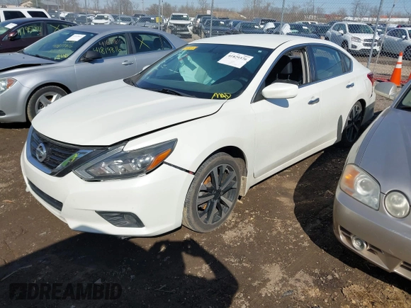2018 Nissan Altima SR with VIN 1N4AL3AP6JC143033, listed as a IAAI auction lot 41829376 with Not Provided miles and . Bid and sale history available at carsss.com. Image 2.