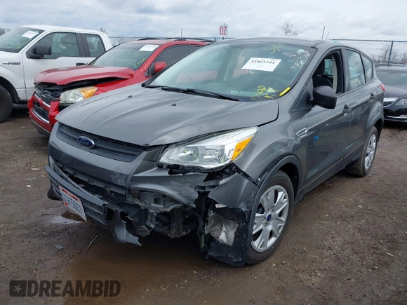 2014 Ford Escape S with VIN 1FMCU0F79EUB71198, listed as a IAAI auction lot 41865241 with 143,560 mi miles. Bid and sale history available at carsss.com. Image 18.