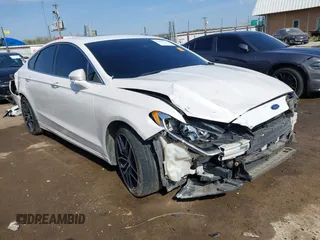 2014 Ford Fusion Titanium with VIN 3FA6P0K9XER201225, listed as a IAAI auction lot 41895572 with 108,510 mi miles. Bid and sale history available at carsss.com. Image 1.