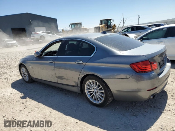 2011 BMW 5 Series 535i xDrive with VIN WBAFU7C5XBC878905, listed as a Copart auction lot 53102845 with 121,616 mi miles and Salvage Title. Bid and sale history available at carsss.com. Image 2.