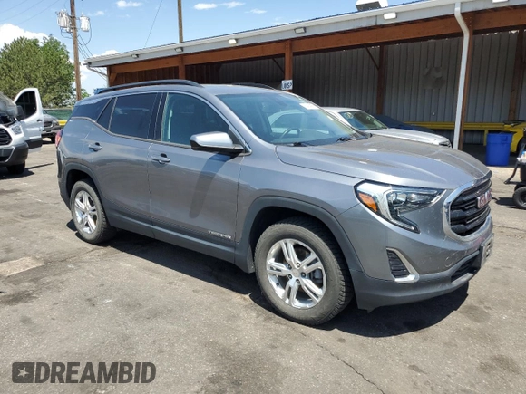 2020 GMC Terrain SLE with VIN 3GKALTEV0LL105070, listed as a Copart auction lot 63434055 with 75,991 mi miles and Clean title. Bid and sale history available at DreamBid. Image 4.