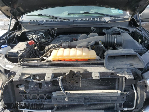 2018 Ford F-150 XL with VIN 1FTMF1EB3JKD90646, listed as a Copart auction lot 48501195 with 44,035 mi miles and Salvage title. Bid and sale history available at DreamBid. Image 11.