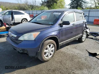2008 Honda CR-V EX with VIN 5J6RE48598L044406, listed as a Copart auction lot 54510705 with 201,567 mi miles and Salvage Title. Bid and sale history available at carsss.com. Image 1.