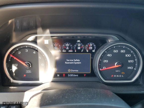 2020 Chevrolet Silverado 1500 LTZ with VIN 1GCPWEED0LZ363243, listed as a Copart auction lot 70749714 with 50,856 mi miles and Salvage Title. Bid and sale history available at carsss.com. Image 9.