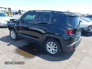 2017 Jeep Renegade Latitude z VIN ZACCJBBB6HPG55080, wystawiony jako IAAI lot #42179742 z przebiegiem 59 620 mil mil oraz . Historia ofert i sprzedaży dostępna na DreamBid. Obrazek 3.