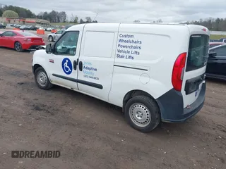 2020 Ram ProMaster City Cargo Tradesman with VIN ZFBHRFAB6L6S17343, listed as a IAAI auction lot 41848209 with 114,047 mi miles and . Bid and sale history available at DreamBid. Image 3.