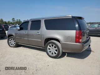 2012 GMC Yukon XL Denali with VIN 1GKS1MEF7CR173657, listed as a Copart auction lot 80273744 with 185,326 mi miles and Salvage Title. Bid and sale history available at carsss.com. Image 2.