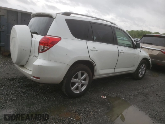 2007 Toyota RAV4 Limited with VIN JTMBK31VX75017108, listed as a Copart auction lot 52177145 with 202,607 mi miles and Salvage Title. Bid and sale history available at carsss.com. Image 3.