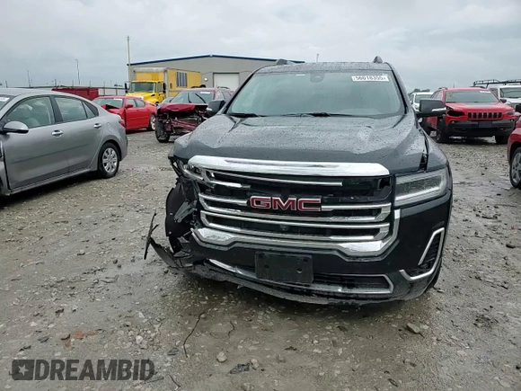 2023 GMC Acadia SLT with VIN 1GKKNULS5PZ256840, listed as a Copart auction lot 56018355 with 29,404 mi miles and Salvage title. Bid and sale history available at DreamBid. Image 14.