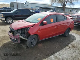 2019 Mitsubishi Mirage ES с VIN ML32F3FJ0KHF03952, выставлен на аукционе Copart как лот 49121585 с пробегом 167 172 миль миль и Списание • Salvage title. История ставок и продаж доступна на DreamBid. Изображение 1.