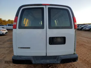 2017 Chevrolet Express Cargo Van with VIN 1GCWGBFG9H1338685, listed as a Copart auction lot 82253254 with 140,434 mi miles and Clean Title. Bid and sale history available at carsss.com. Image 6.