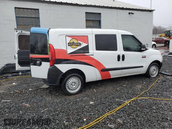 2017 Ram ProMaster City Cargo Tradesman with VIN ZFBERFABXH6D69333, listed as a Copart auction lot 39277804 with 111,126 mi miles and . Bid and sale history available at DreamBid. Image 3.