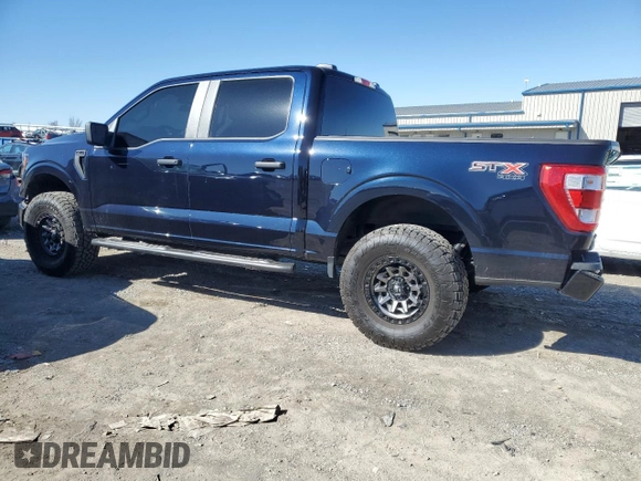 2023 Ford F-150 XL with VIN 1FTFW1E55PKD59670, listed as a Copart auction lot 48297005 with 20,668 mi miles and Salvage Title. Bid and sale history available at carsss.com. Image 2.