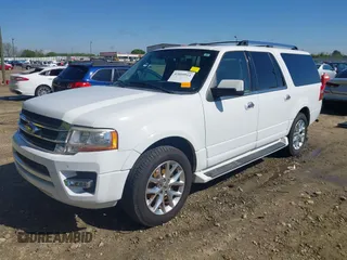 2017 Ford Expedition Max Limited z VIN 1FMJK1KT4HEA61275, wystawiony jako IAAI lot #42010911 z przebiegiem 166 047 mil mil oraz . Historia ofert i sprzedaży dostępna na DreamBid. Obrazek 2.