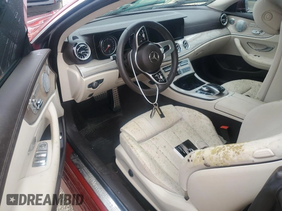 2019 Mercedes-Benz E-Class E 450 with VIN WDD1J6JB6KF072458, listed as a Copart auction lot 74431054 with 0 mi miles and Non Repairable. Bid and sale history available at carsss.com. Image 8.