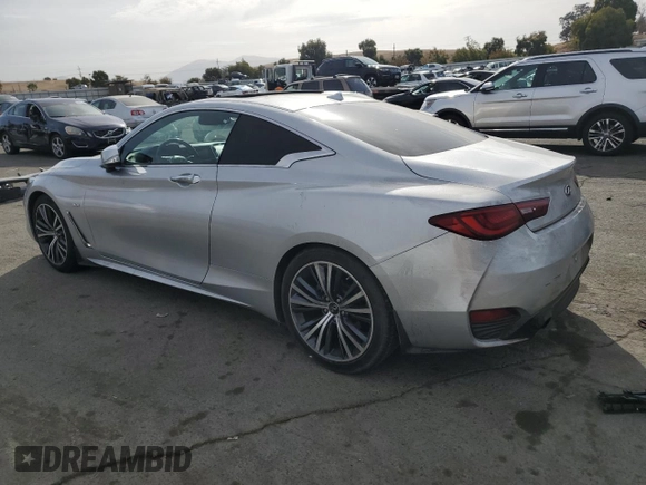 2020 Infiniti Q60 Luxe with VIN JN1EV7EK9LM341035, listed as a Copart auction lot 79031184 with 70,291 mi miles and Salvage Title. Bid and sale history available at carsss.com. Image 2.