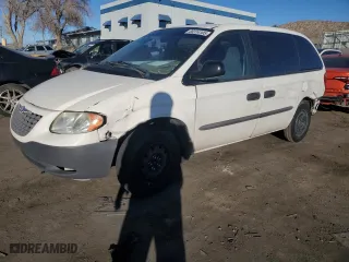 2002 Chrysler Voyager with VIN 1C4GJ25B82B672705, listed as a Copart auction lot 88314105 with 220,062 mi miles and Salvage Title. Bid and sale history available at carsss.com. Image 1.
