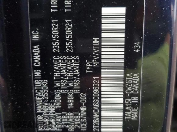 2025 Lexus RX 350 с VIN 2T2BAMCA6SC096321, выставлен на аукционе Copart как лот 58717335 с пробегом 1 086 миль миль и Списание • Salvage title. История ставок и продаж доступна на DreamBid. Изображение 14.