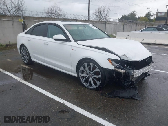 2015 Audi A6 Premium Plus with VIN WAUFGAFC8FN005114, listed as a IAAI auction lot 41808681 with Not provided miles and . Bid and sale history available at DreamBid. Image 1.