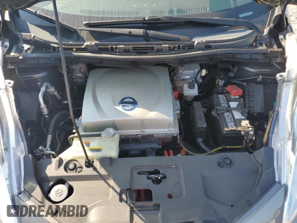 2015 Nissan LEAF SV with VIN 1N4AZ0CP5FC319989, listed as a Copart auction lot 64185663 with 69,099 mi miles. Bid and sale history available at carsss.com. Image 11.
