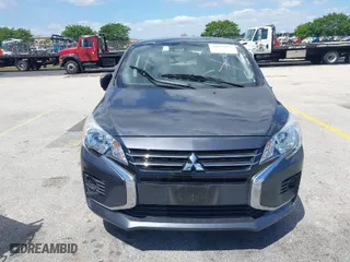 2024 Mitsubishi Mirage ES with VIN ML32AUHJXRH007422, listed as a IAAI auction lot 42037057 with 24,105 mi miles. Bid and sale history available at carsss.com. Image 12.