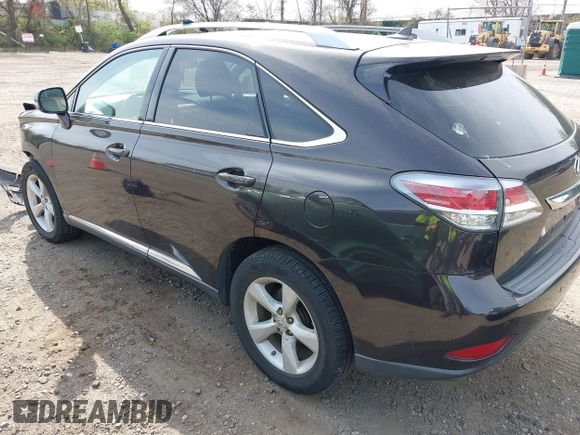 2013 Lexus RX 350 with VIN 2T2BK1BA2DC166123, listed as a IAAI auction lot 42105435 with 63,540 mi miles. Bid and sale history available at carsss.com. Image 3.
