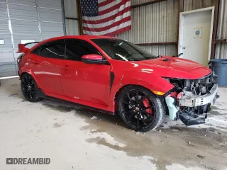 2018 Honda Civic Type R Touring with VIN SHHFK8G72JU204595, listed as a Copart auction lot 54585514 with 95,453 mi miles and Salvage Title. Bid and sale history available at carsss.com. Image 4.