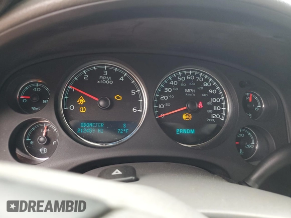 2010 Chevrolet Suburban LT with VIN 1GNUCJE08AR133956, listed as a Copart auction lot 76145714 with 212,459 mi miles and Salvage Title. Bid and sale history available at carsss.com. Image 9.