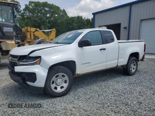 2022 Chevrolet Colorado 2WD Work Truck with VIN 1GCHSBEA0N1140626, listed as a Copart auction lot 59735485 with 90,701 mi miles and Salvage title. Bid and sale history available at DreamBid. Image 1.