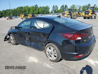 2020 Hyundai Elantra SEL with VIN 5NPD84LF7LH543760, listed as a Copart auction lot 55917154 with 112,425 mi miles and Salvage Title. Bid and sale history available at carsss.com. Image 2.