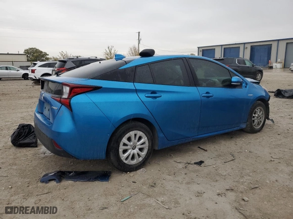 2022 Toyota Prius L Eco with VIN JTDKAMFU7N3170756, listed as a Copart auction lot 41975255 with 94,798 mi miles and Non Repairable. Bid and sale history available at carsss.com. Image 3.