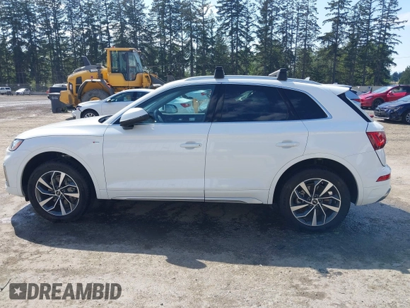 2022 Audi Q5 S line Premium Plus with VIN WA1EAAFY9N2112369, listed as a IAAI auction lot 42085322 with 58,303 mi miles and . Bid and sale history available at DreamBid. Image 14.