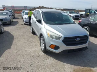 2017 Ford Escape S with VIN 1FMCU0F79HUF02687, listed as a IAAI auction lot 41825962 with 114,597 mi miles. Bid and sale history available at carsss.com. Image 1.