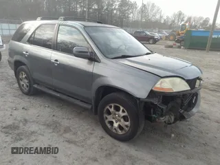2001 Acura MDX Touring Pkg with VIN 2HNYD18661H530227, listed as a IAAI auction lot 41537153 with 245,655 mi miles. Bid and sale history available at carsss.com. Image 1.