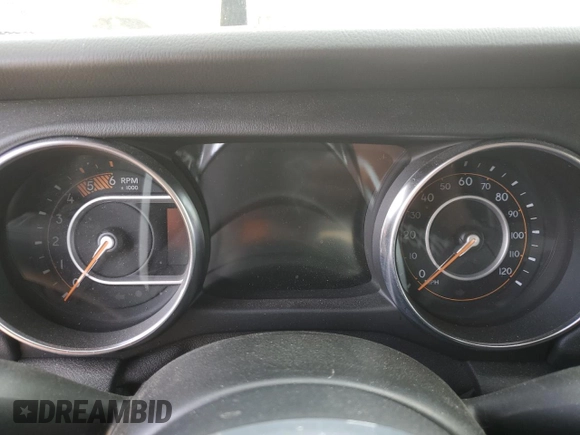 2021 Jeep Wrangler Unlimited Sahara High Altitude with VIN 1C4HJXEM5MW599937, listed as a Copart auction lot 71797814 with Not provided miles and Salvage title. Bid and sale history available at DreamBid. Image 9.