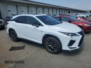 2021 Lexus RX 350 F Sport with VIN 2T2SZMDA5MC272494, listed as a Copart auction lot 66198244 with 48,703 mi miles and Salvage title. Bid and sale history available at DreamBid. Image 4.