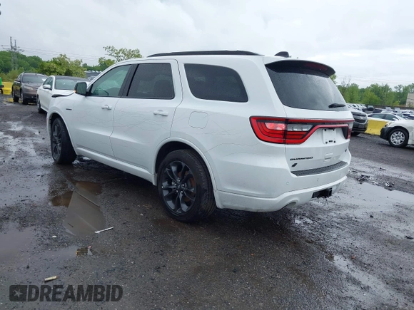 2024 Dodge Durango R/T Plus z VIN 1C4SDJCT4RC228085, wystawiony jako IAAI lot #42047084 z przebiegiem 6 458 mil mil oraz . Historia ofert i sprzedaży dostępna na DreamBid. Obrazek 3.