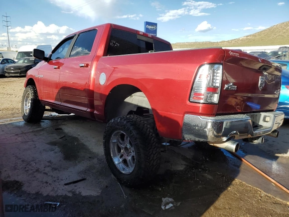 2009 Dodge Ram 1500 SLT with VIN 1D3HV13T79S708934, listed as a Copart auction lot 67567774 with 156,417 mi miles and Clean Title. Bid and sale history available at carsss.com. Image 2.
