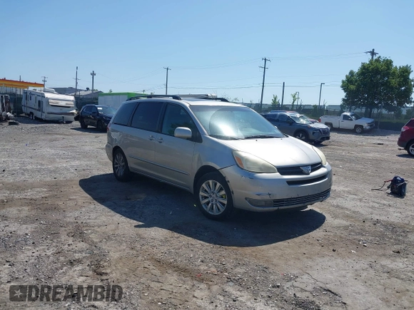 2005 Toyota Sienna XLE with VIN 5TDZA22C85S254910, listed as a IAAI auction lot 42586871 with 241,522 mi miles and . Bid and sale history available at DreamBid. Image 1.
