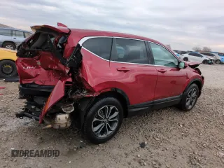 2021 Honda CR-V EX with VIN 5J6RW2H53ML004852, listed as a Copart auction lot 89159805 with 78,215 mi miles and Salvage Title. Bid and sale history available at carsss.com. Image 3.