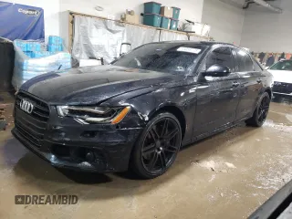2013 Audi A6 3.0T Prestige with VIN WAUHGAFC5DN080102, listed as a Copart auction lot 45054775 with 110,104 mi miles and Salvage Title. Bid and sale history available at carsss.com. Image 1.