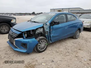 2023 Mitsubishi Mirage G4 ES with VIN ML32FUFJ7PHF00995, listed as a Copart auction lot 44051145 with 33,172 mi miles and Salvage Title. Bid and sale history available at carsss.com. Image 1.