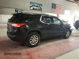 2019 Chevrolet Traverse LT Cloth z VIN 1GNEVGKW0KJ283022, wystawiony jako Copart lot #58908455 z przebiegiem 55 155 mil mil oraz Szkoda całkowita • Salvage title. Historia ofert i sprzedaży dostępna na DreamBid. Obrazek 3.