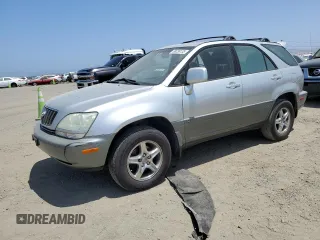 2002 Lexus RX 300 z VIN JTJHF10U120247621, wystawiony jako Copart lot #59238135 z przebiegiem 170 946 mil mil oraz Szkoda całkowita • Salvage title. Historia ofert i sprzedaży dostępna na DreamBid. Obrazek 1.